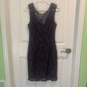 Purple Lace Dress